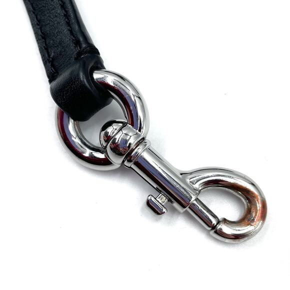 SOLD-Marc Jacobs Adjustable Crossbody Replacement Strap Black Leather - Picture 3 of 7